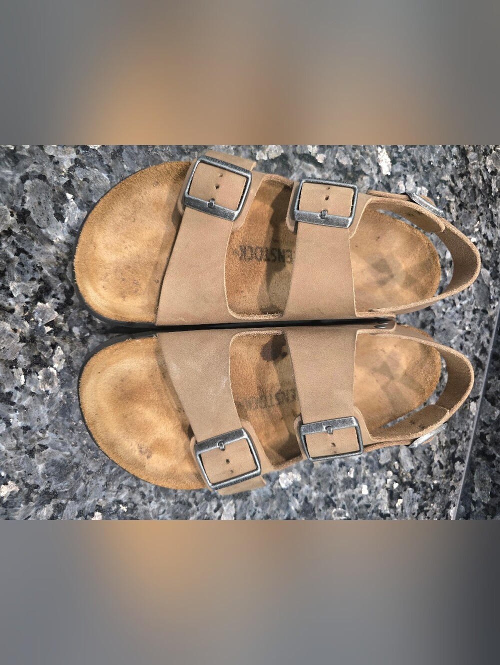 Birkenstock Milano Crosstown Sandal in Taupe - Picture 2 of 10